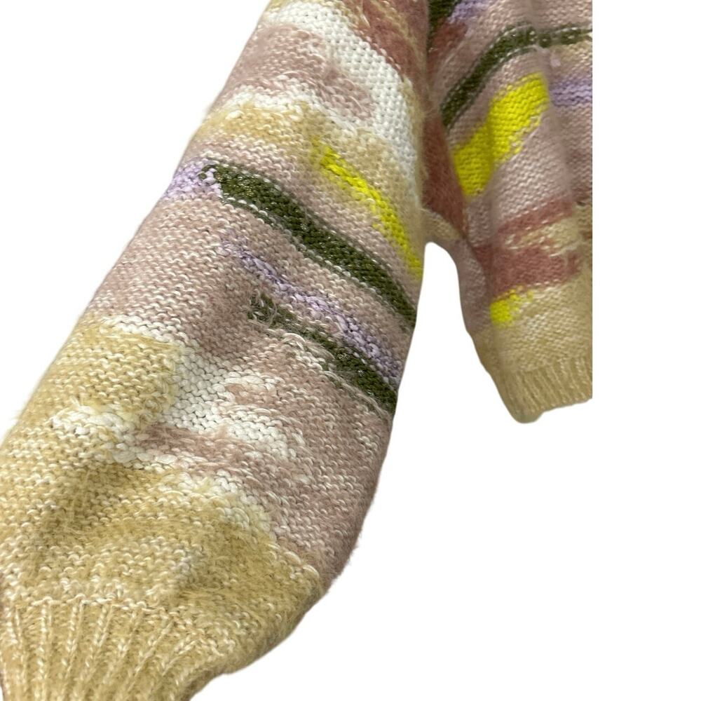 Pilcro Multicolor Fuzzy Sweater - Picture 7 of 13